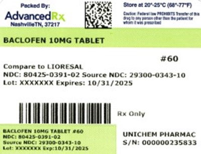 Baclofen 10mg 80425-0391-02.jpg Baclofen 10mg # 60 - Baclofen 10mg 80425 0391 02